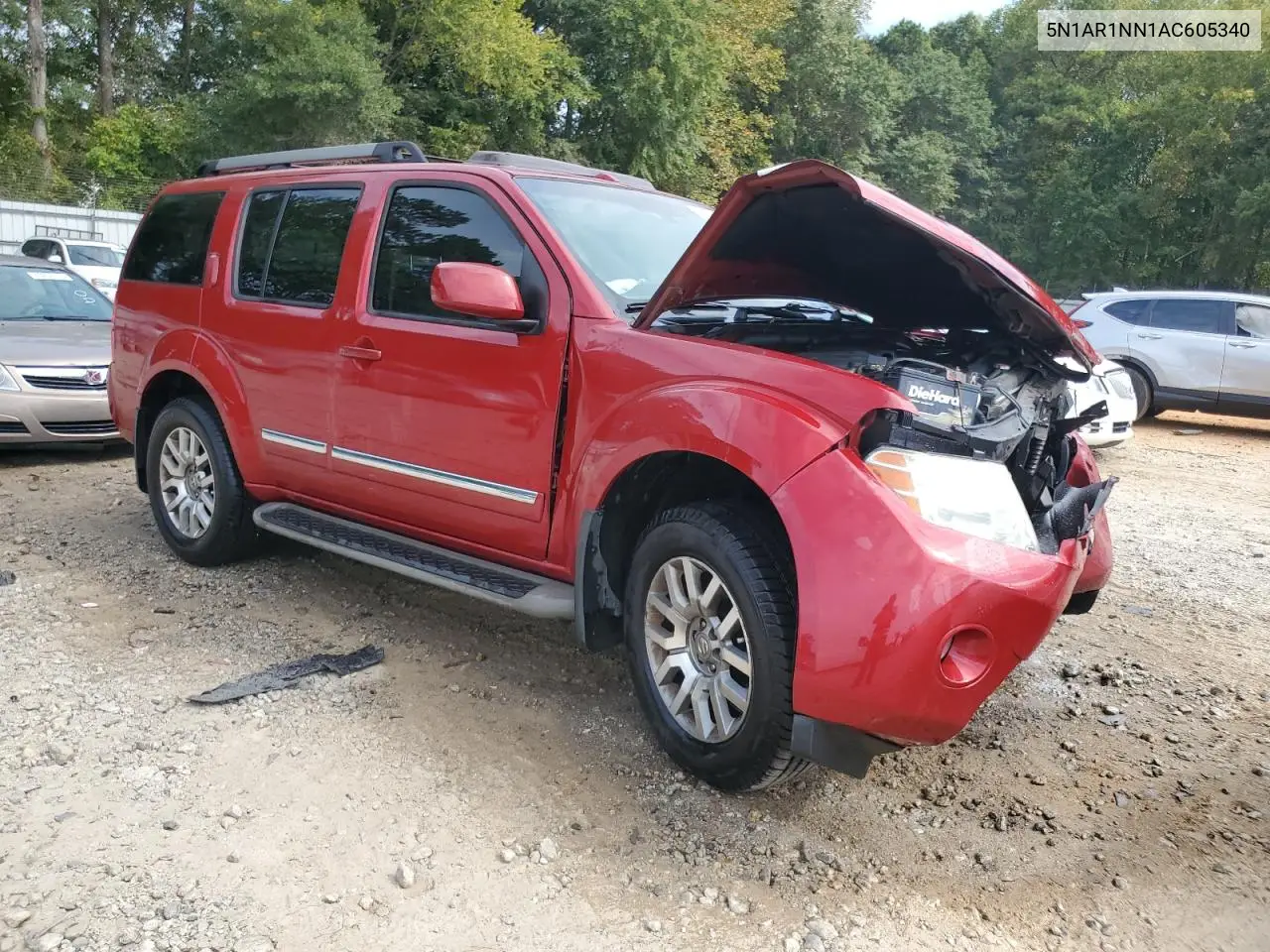 5N1AR1NN1AC605340 2010 Nissan Pathfinder S