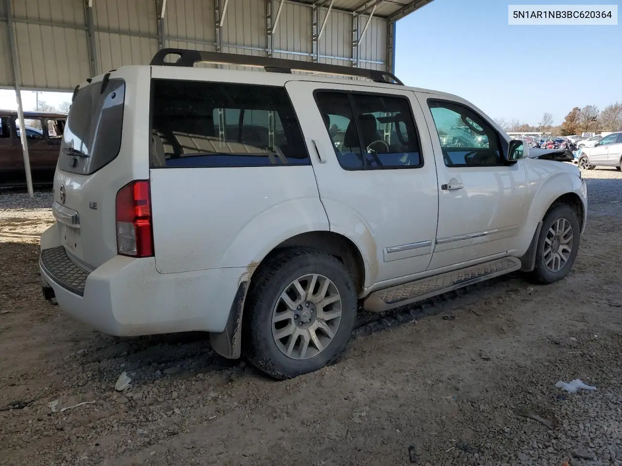5N1AR1NB3BC620364 2011 Nissan Pathfinder S