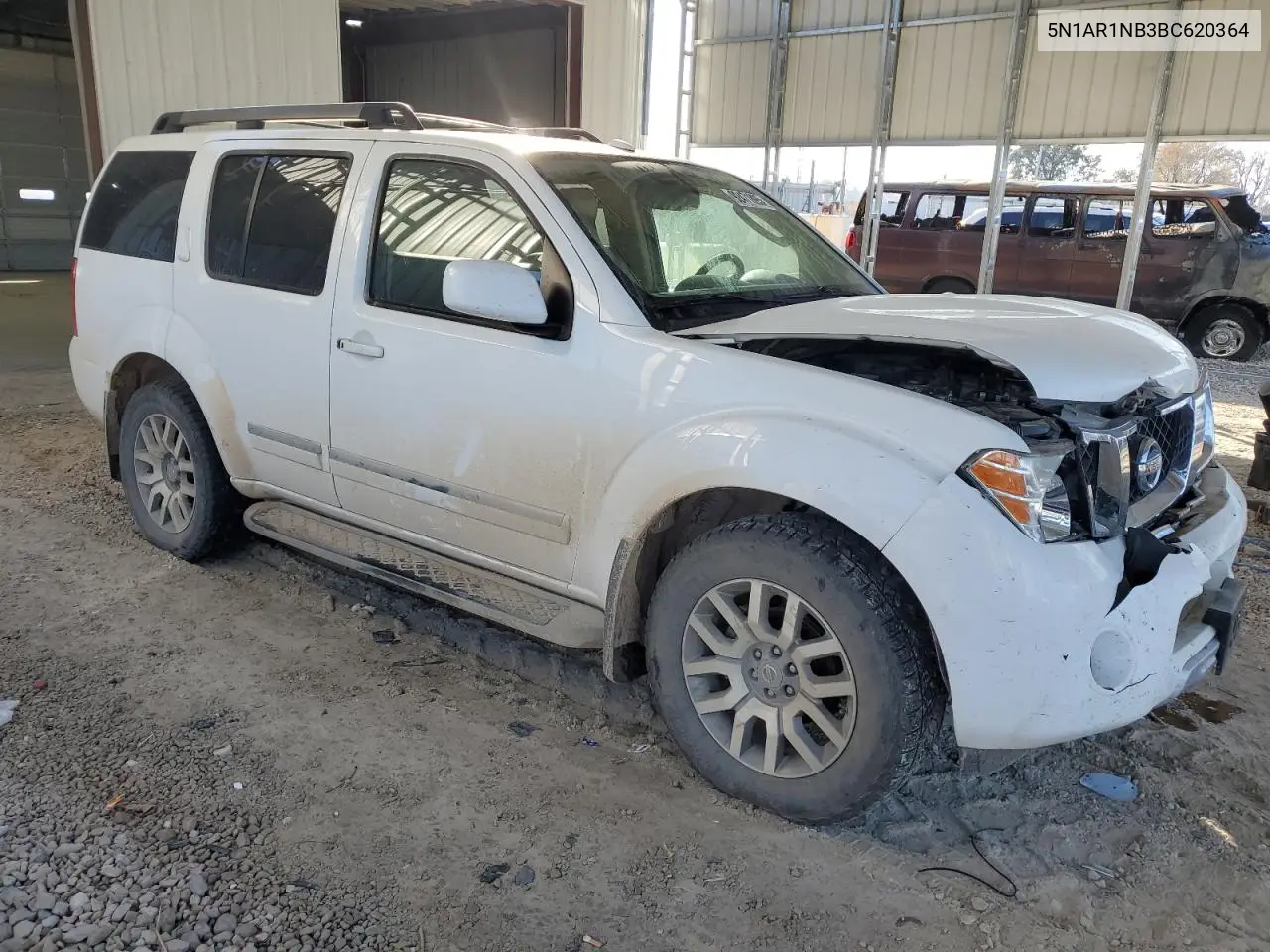 5N1AR1NB3BC620364 2011 Nissan Pathfinder S