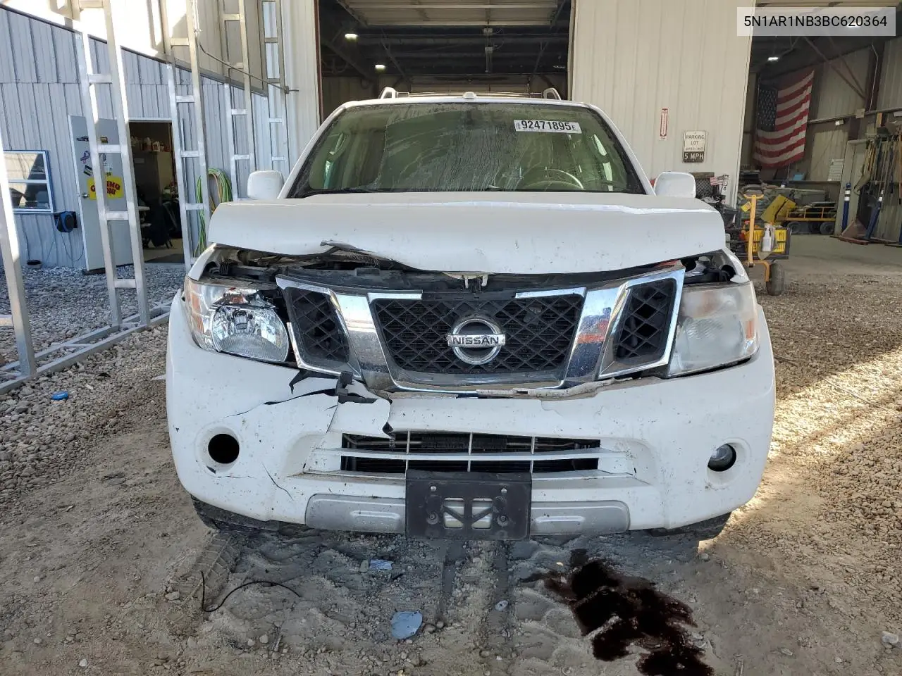 5N1AR1NB3BC620364 2011 Nissan Pathfinder S