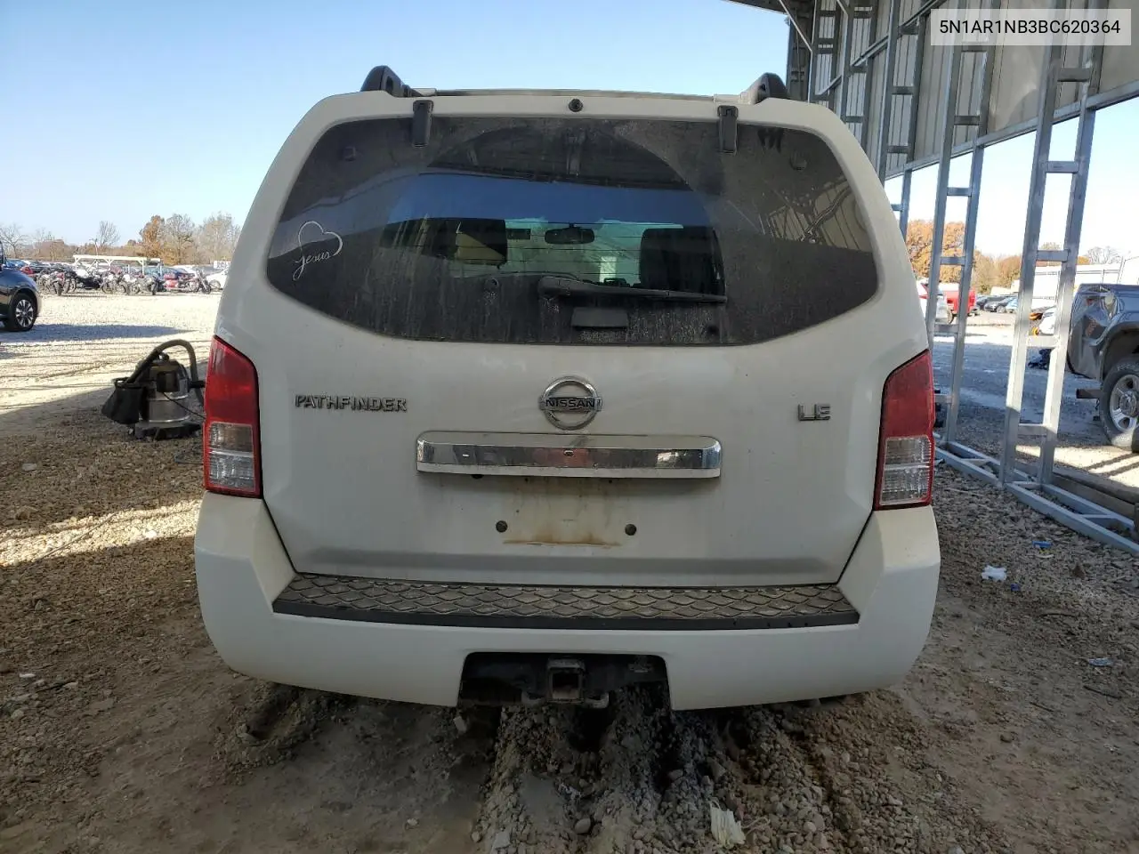 5N1AR1NB3BC620364 2011 Nissan Pathfinder S