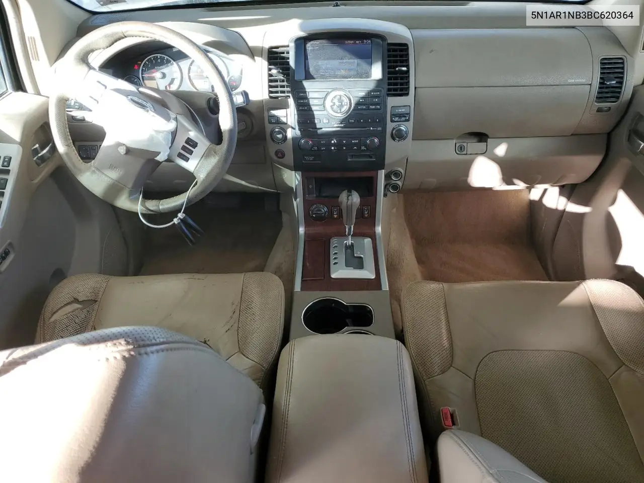 5N1AR1NB3BC620364 2011 Nissan Pathfinder S