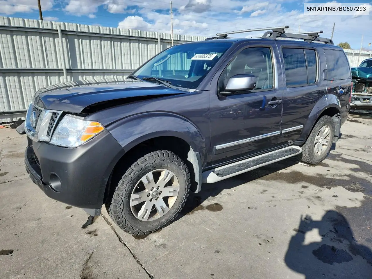 5N1AR1NB7BC607293 2011 Nissan Pathfinder S