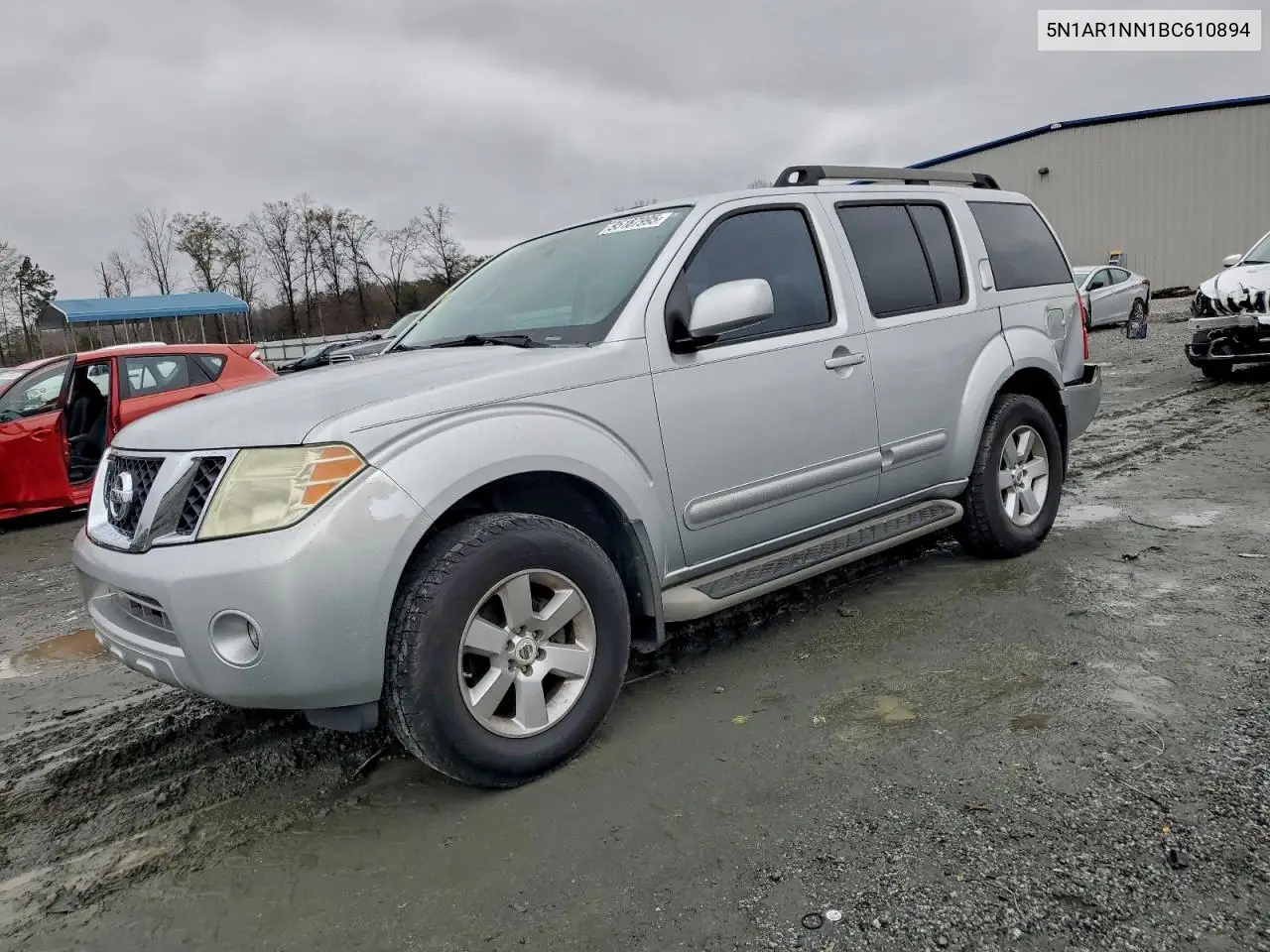 5N1AR1NN1BC610894 2011 Nissan Pathfinder S