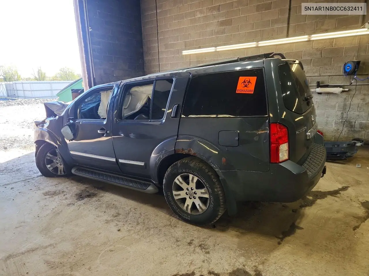 5N1AR1NB0CC632411 2012 Nissan Pathfinder S