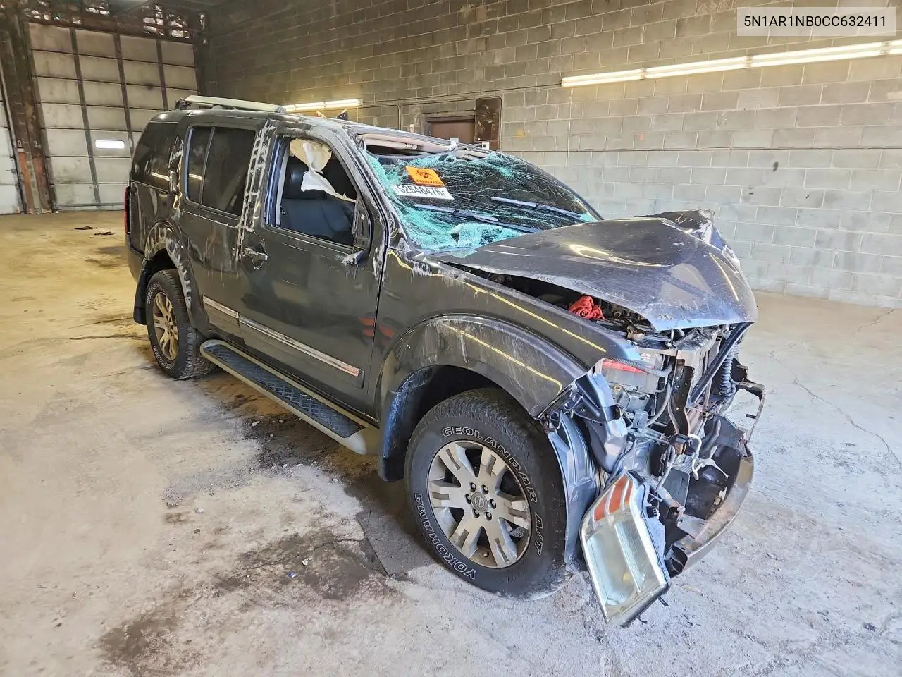 5N1AR1NB0CC632411 2012 Nissan Pathfinder S