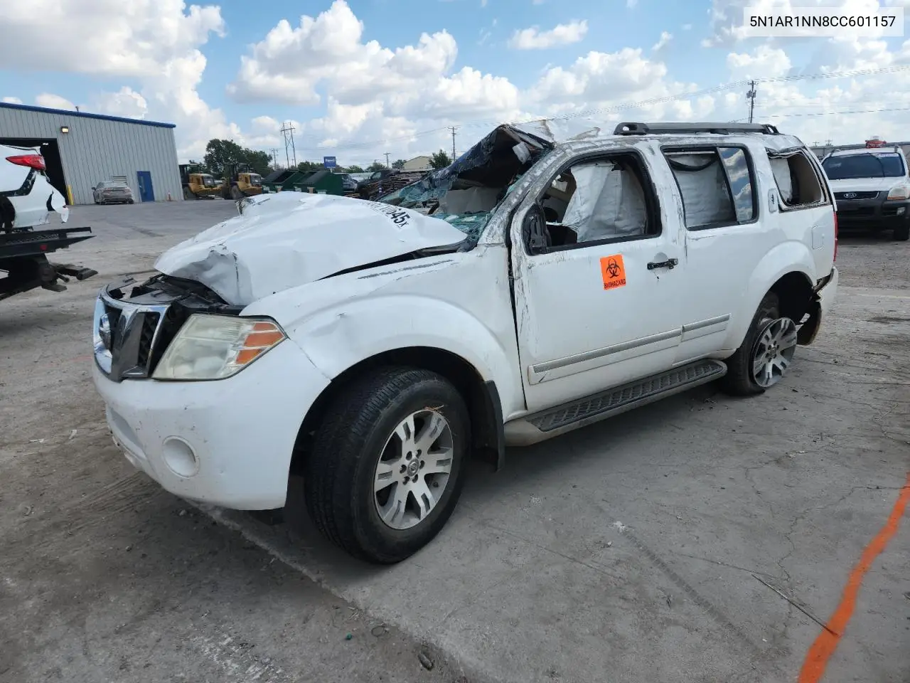 5N1AR1NN8CC601157 2012 Nissan Pathfinder S