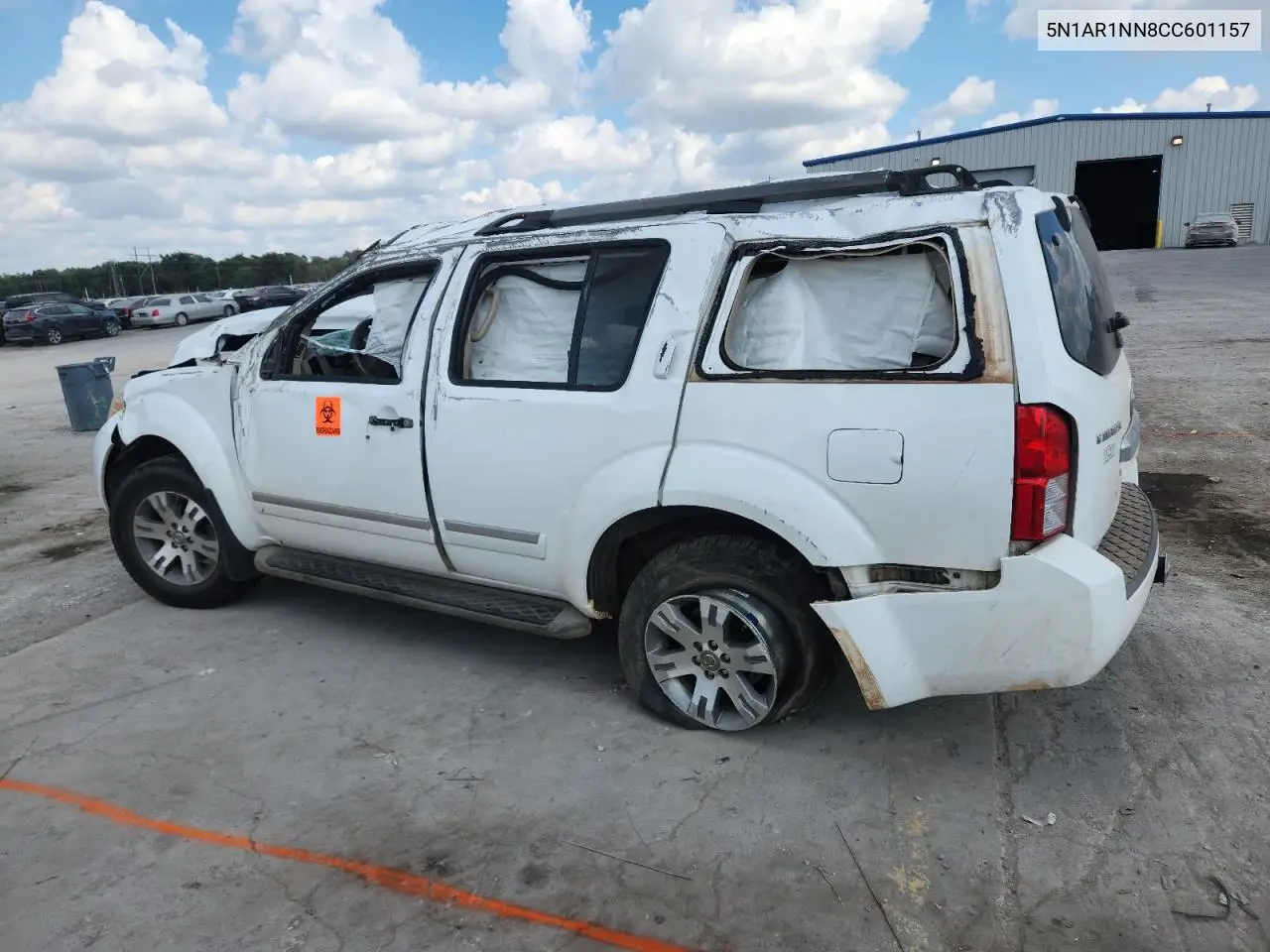 5N1AR1NN8CC601157 2012 Nissan Pathfinder S