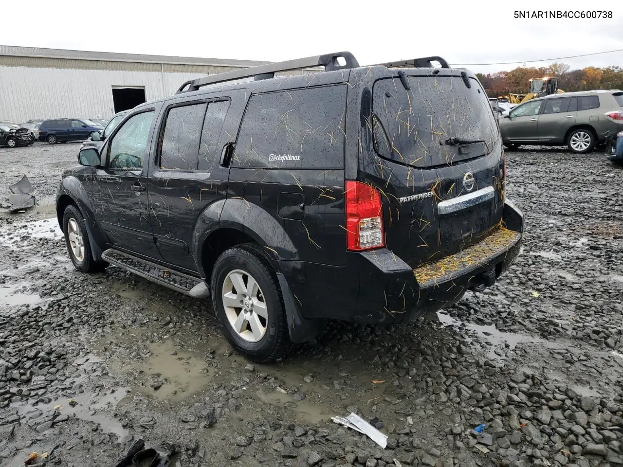5N1AR1NB4CC600738 2012 Nissan Pathfinder S