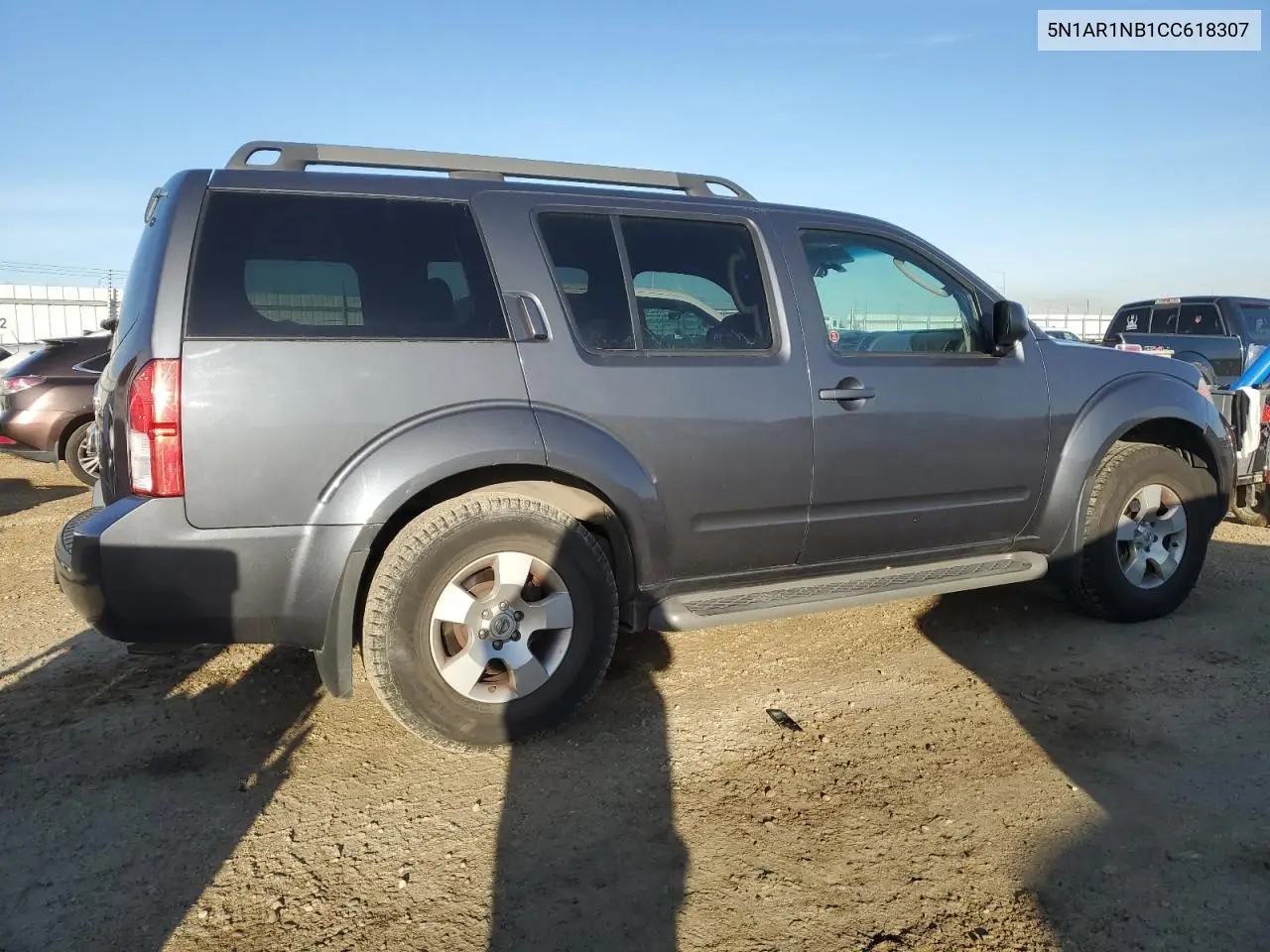 5N1AR1NB1CC618307 2012 Nissan Pathfinder S