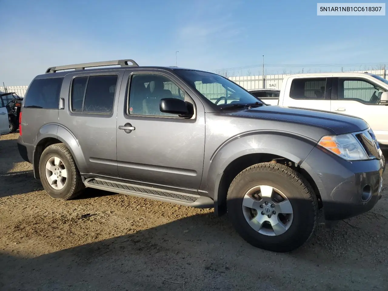 5N1AR1NB1CC618307 2012 Nissan Pathfinder S