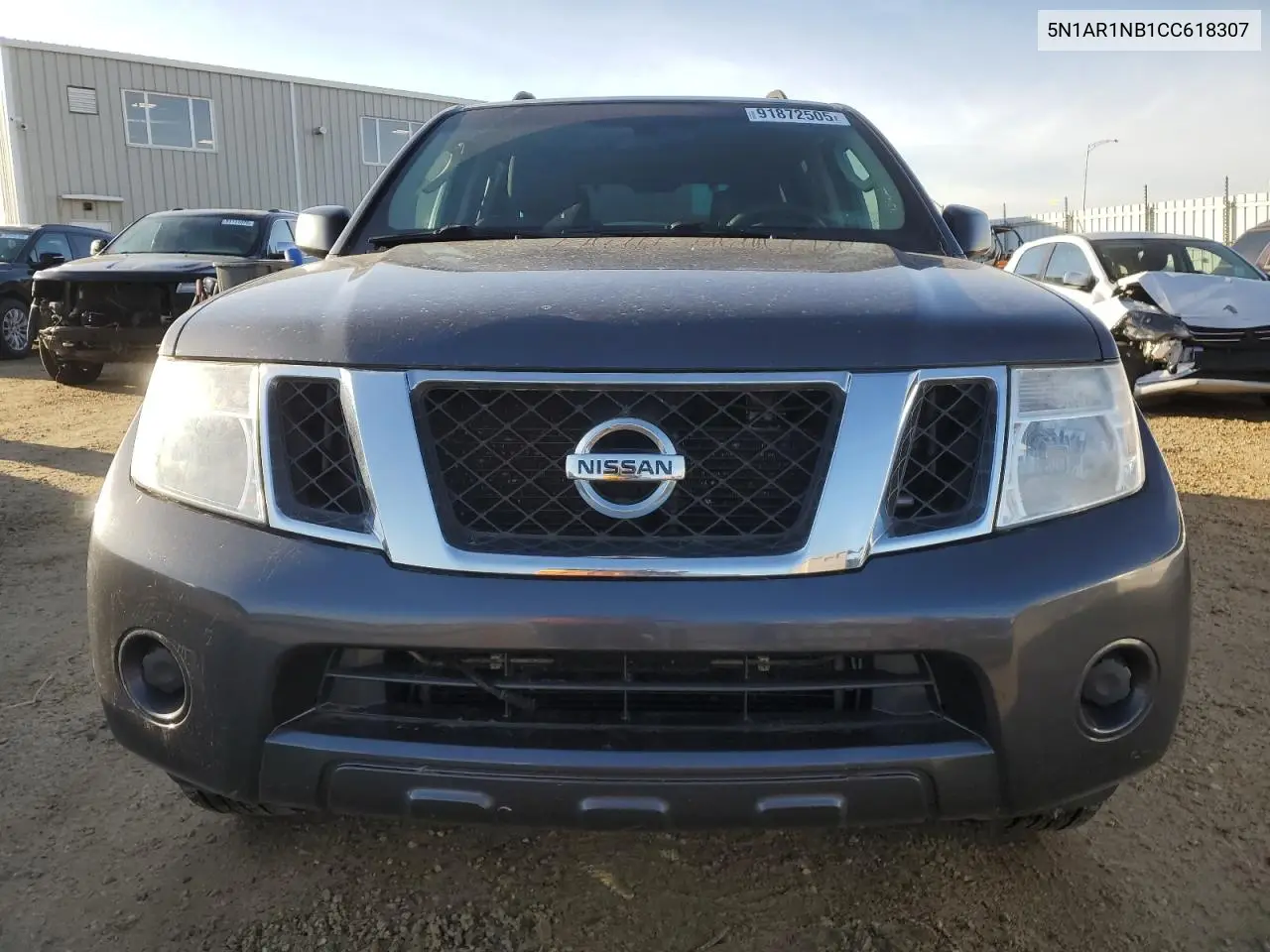 5N1AR1NB1CC618307 2012 Nissan Pathfinder S