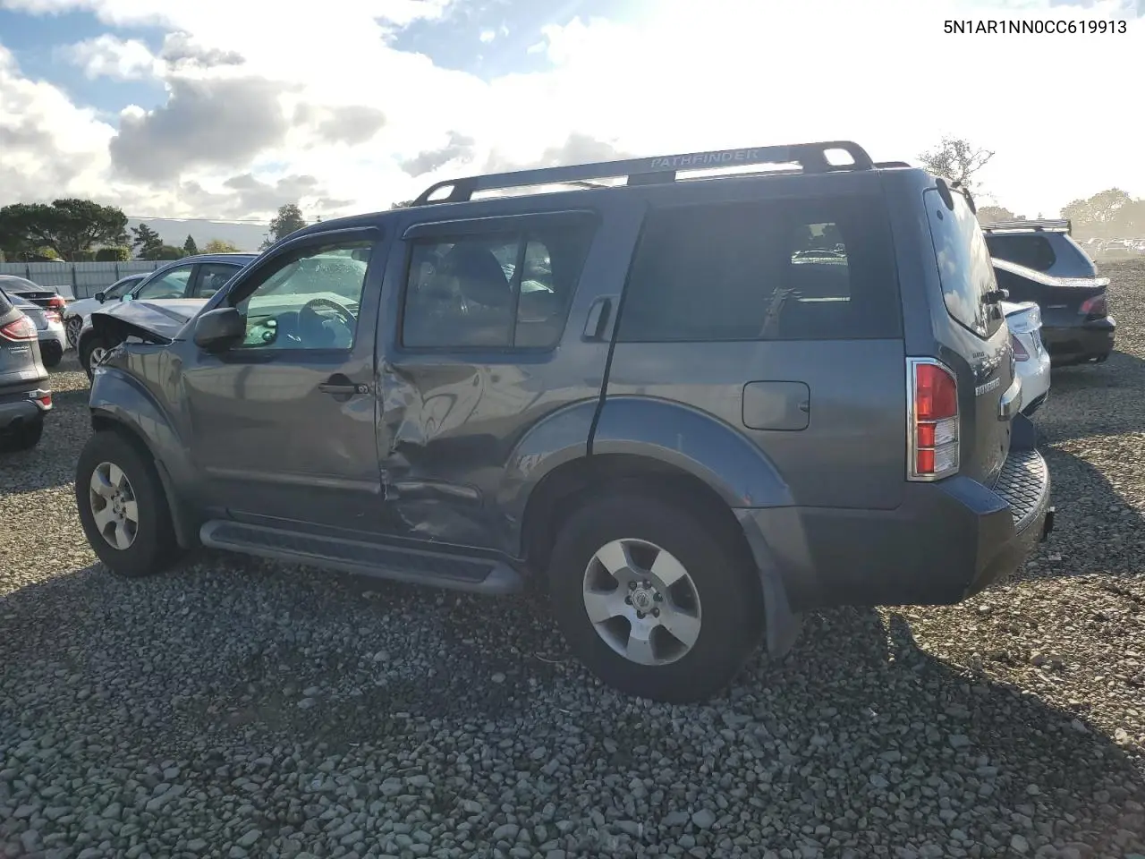 5N1AR1NN0CC619913 2012 Nissan Pathfinder S