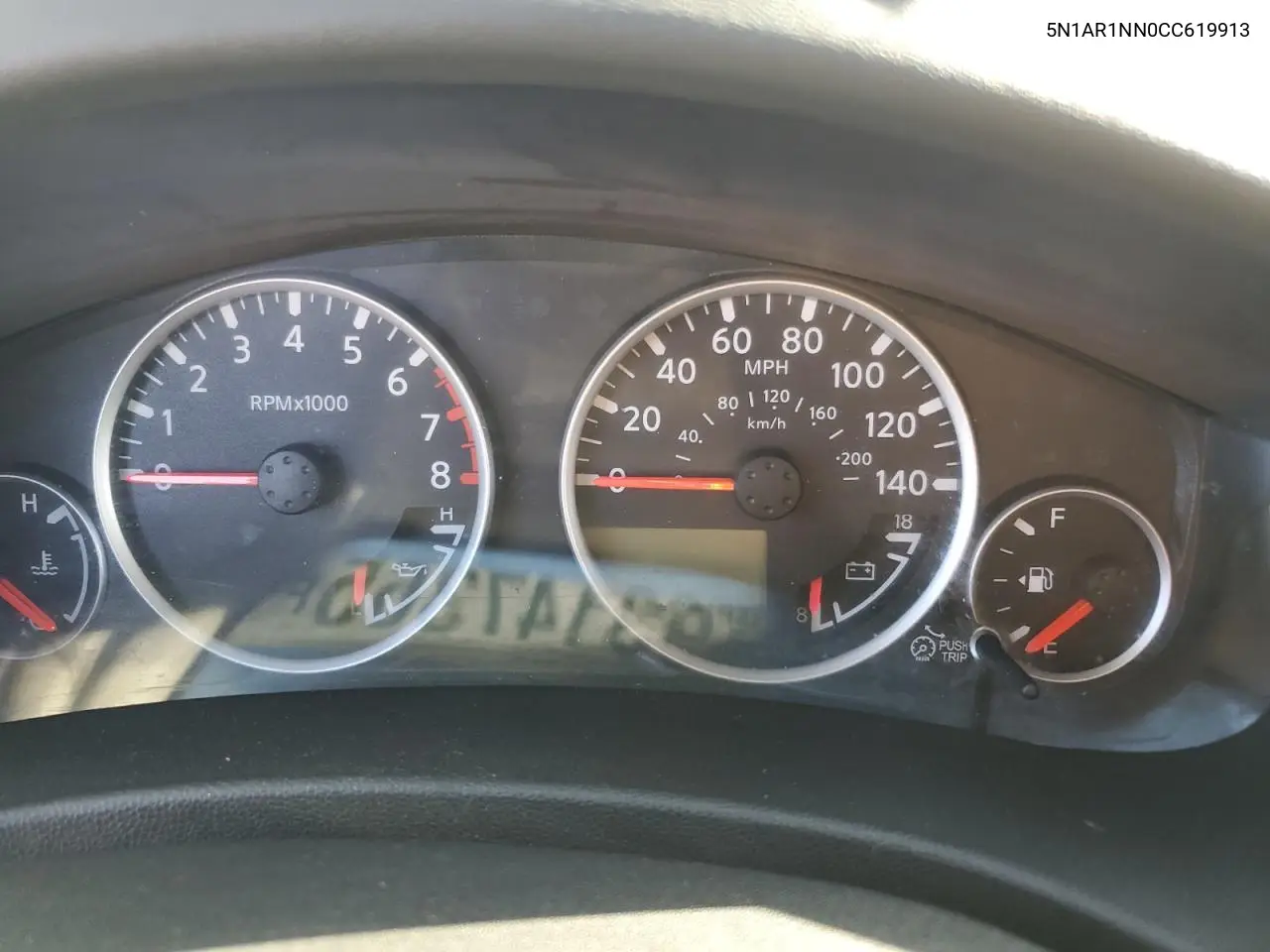 5N1AR1NN0CC619913 2012 Nissan Pathfinder S