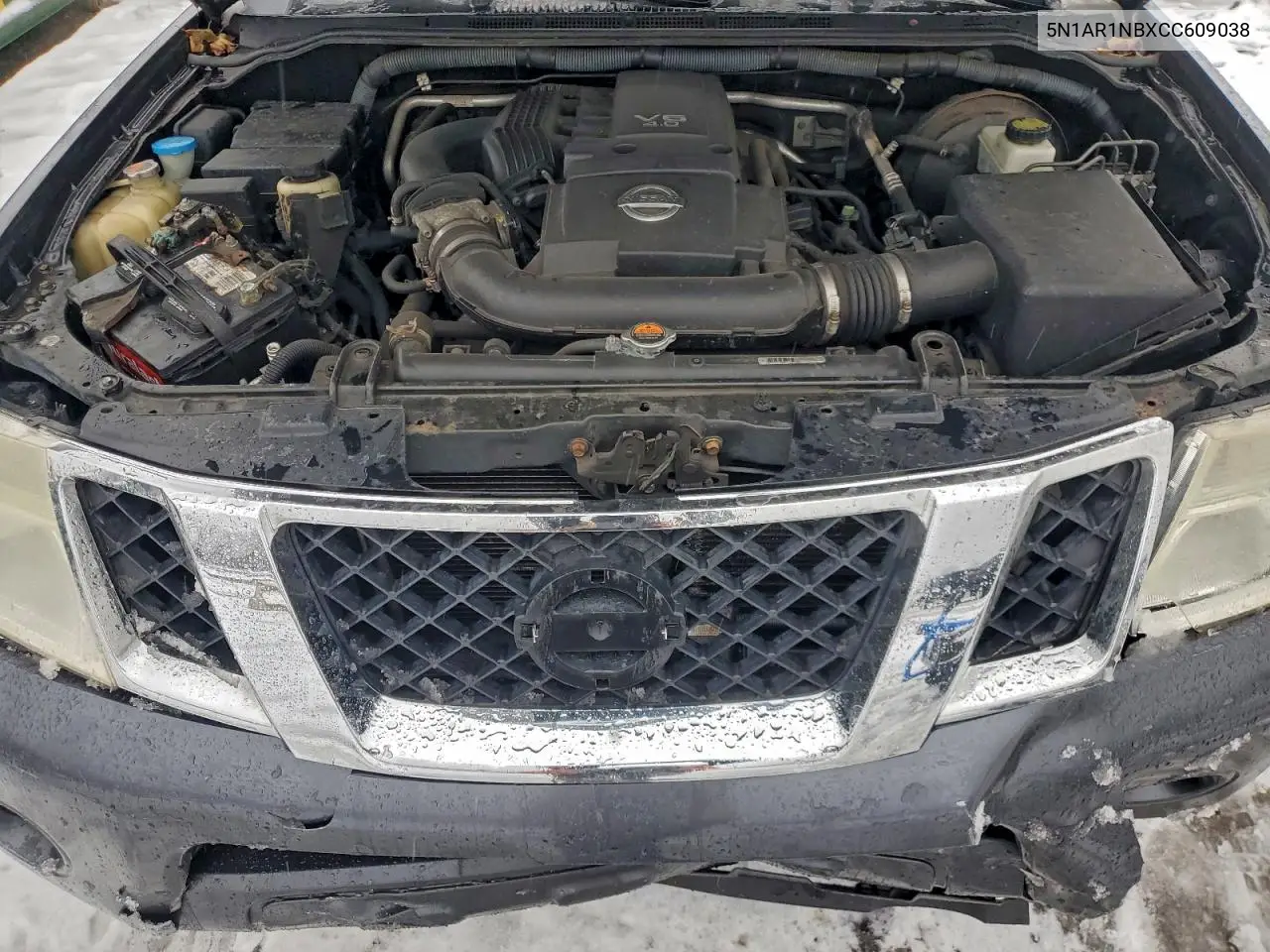 5N1AR1NBXCC609038 2012 Nissan Pathfinder S