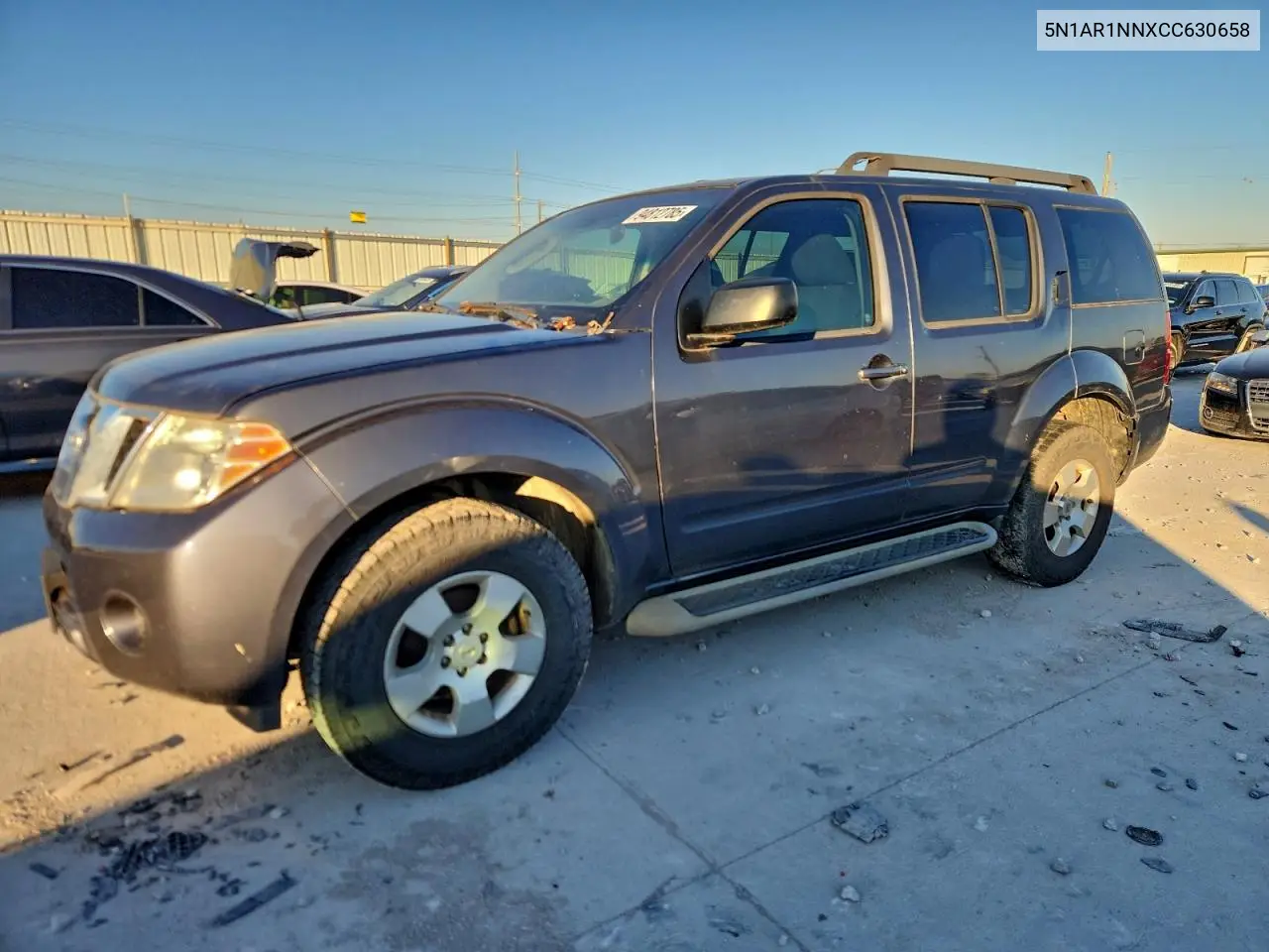 5N1AR1NNXCC630658 2012 Nissan Pathfinder S