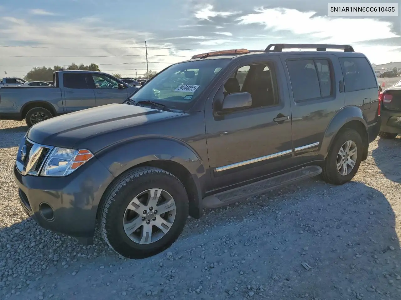 5N1AR1NN6CC610455 2012 Nissan Pathfinder S