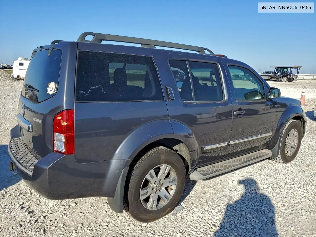 5N1AR1NN6CC610455 2012 Nissan Pathfinder S