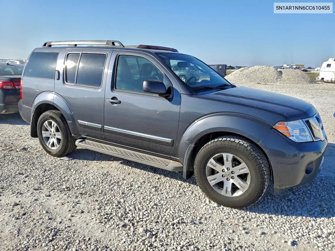 5N1AR1NN6CC610455 2012 Nissan Pathfinder S