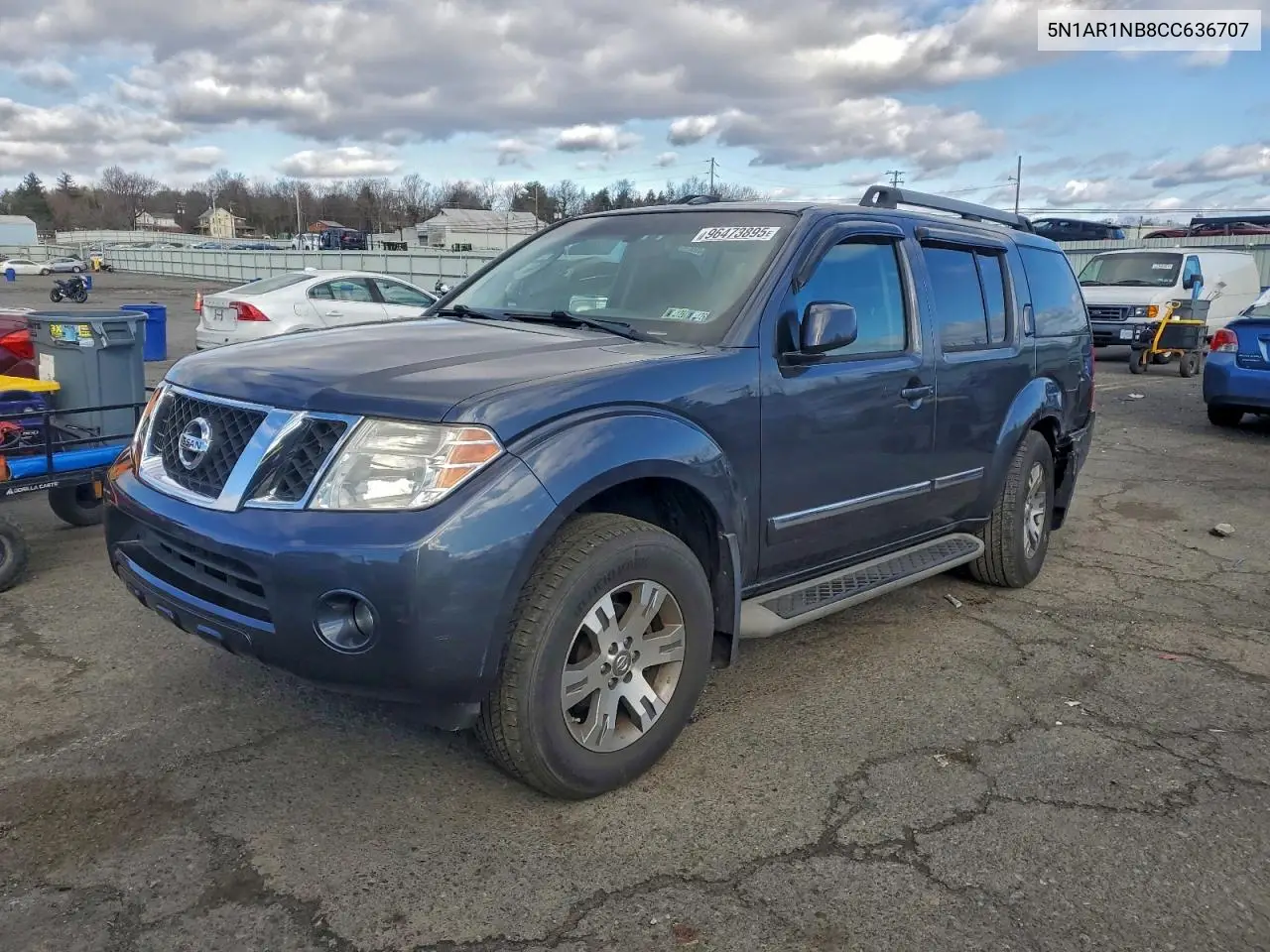 5N1AR1NB8CC636707 2012 Nissan Pathfinder S