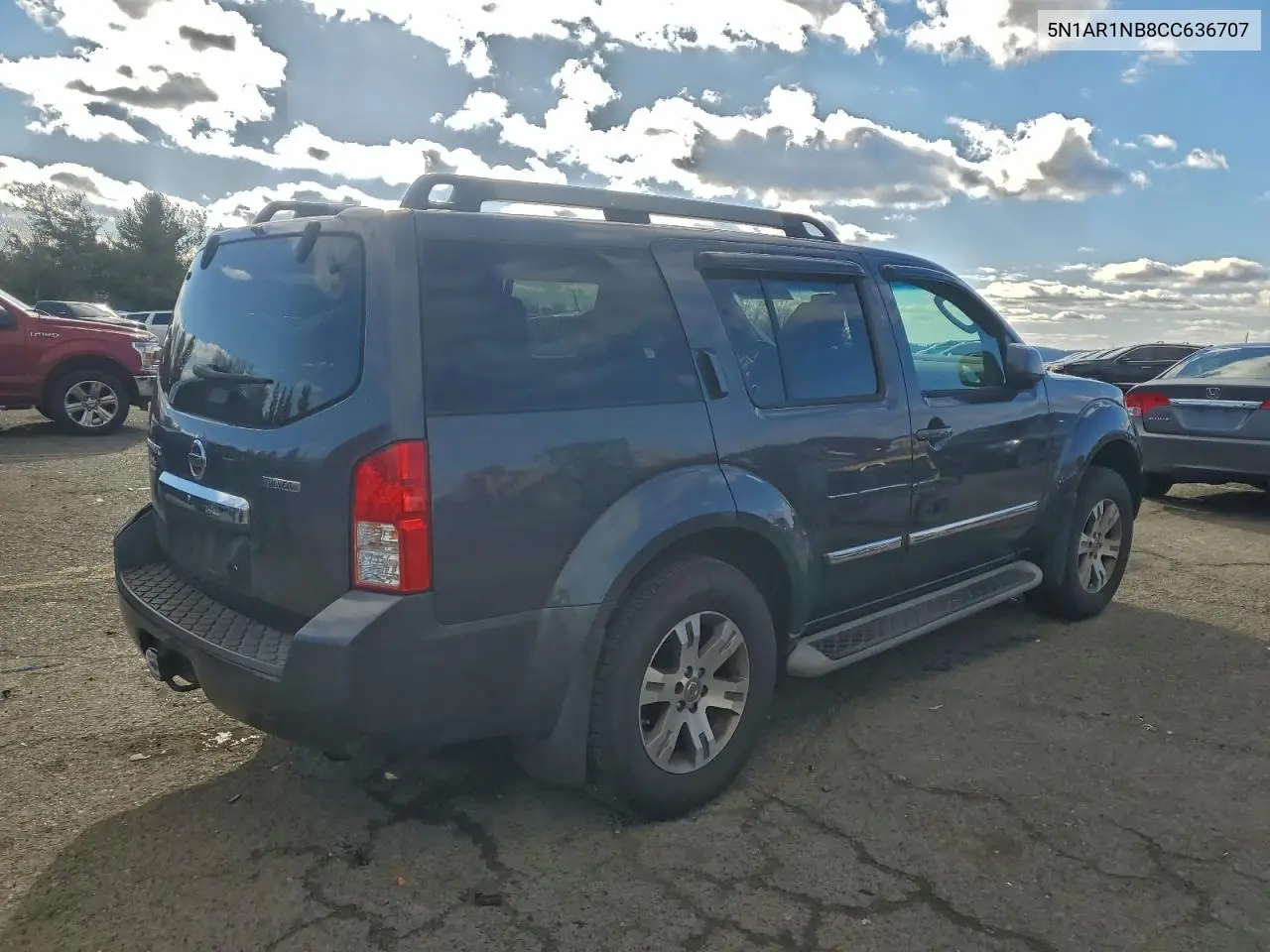 5N1AR1NB8CC636707 2012 Nissan Pathfinder S