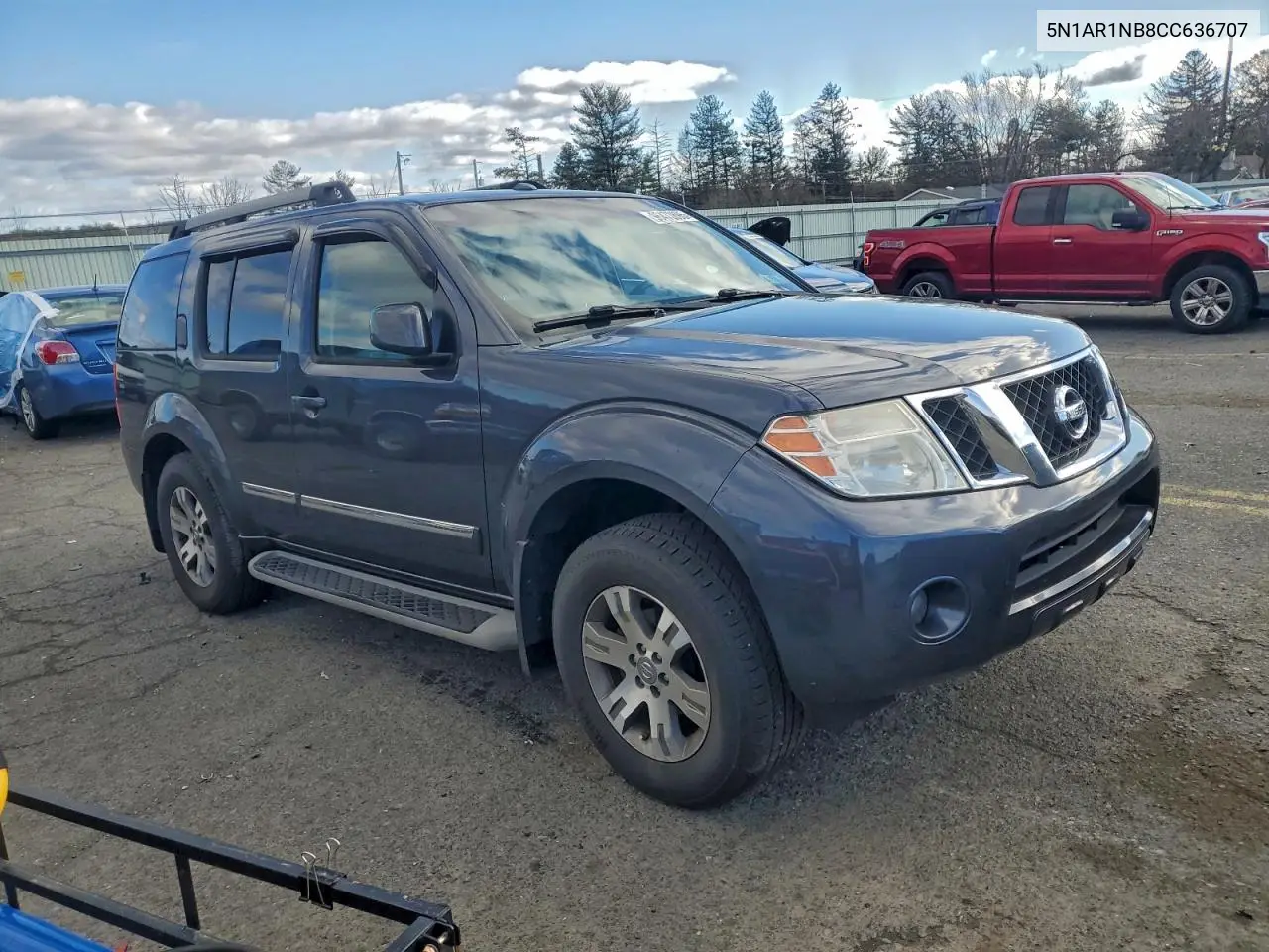 5N1AR1NB8CC636707 2012 Nissan Pathfinder S