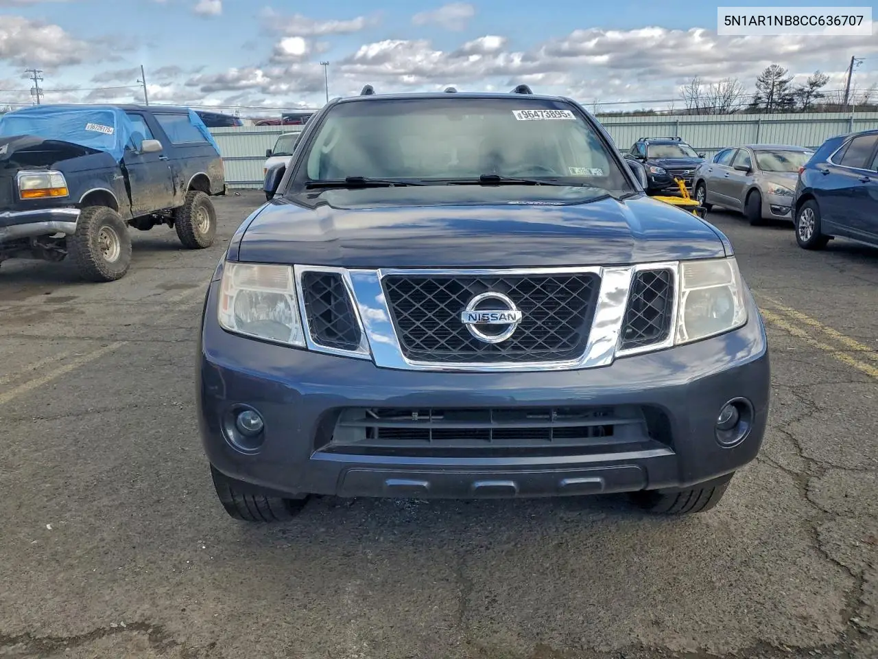 5N1AR1NB8CC636707 2012 Nissan Pathfinder S