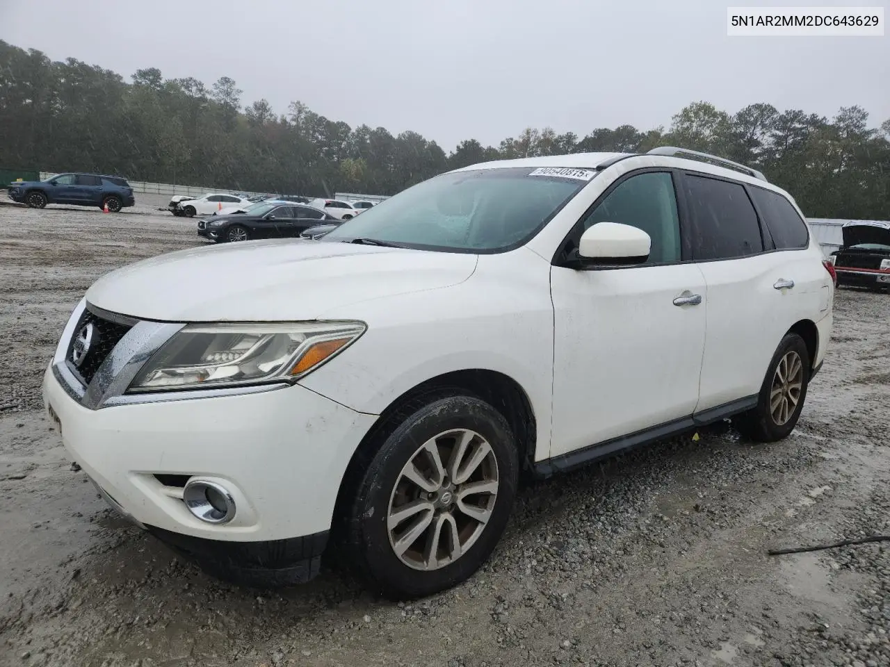 5N1AR2MM2DC643629 2013 Nissan Pathfinder S
