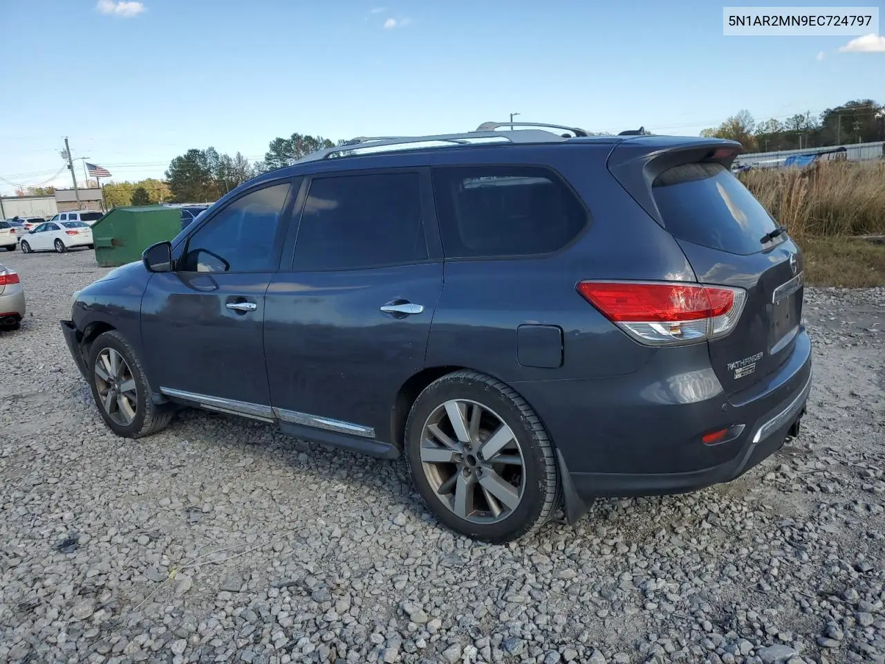 5N1AR2MN9EC724797 2013 Nissan Pathfinder S