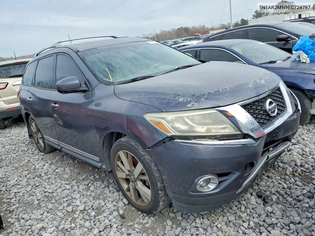 5N1AR2MN9EC724797 2013 Nissan Pathfinder S