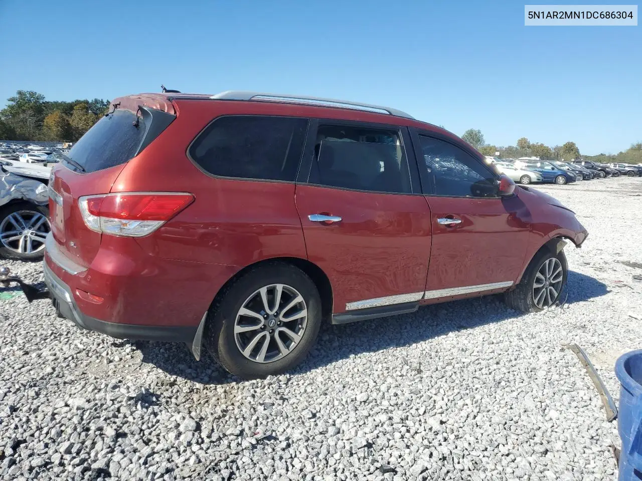 5N1AR2MN1DC686304 2013 Nissan Pathfinder S