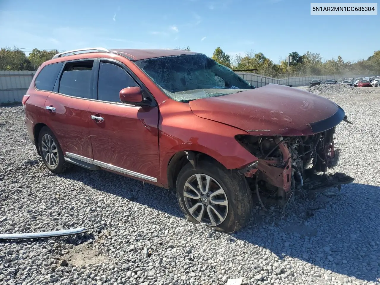 5N1AR2MN1DC686304 2013 Nissan Pathfinder S