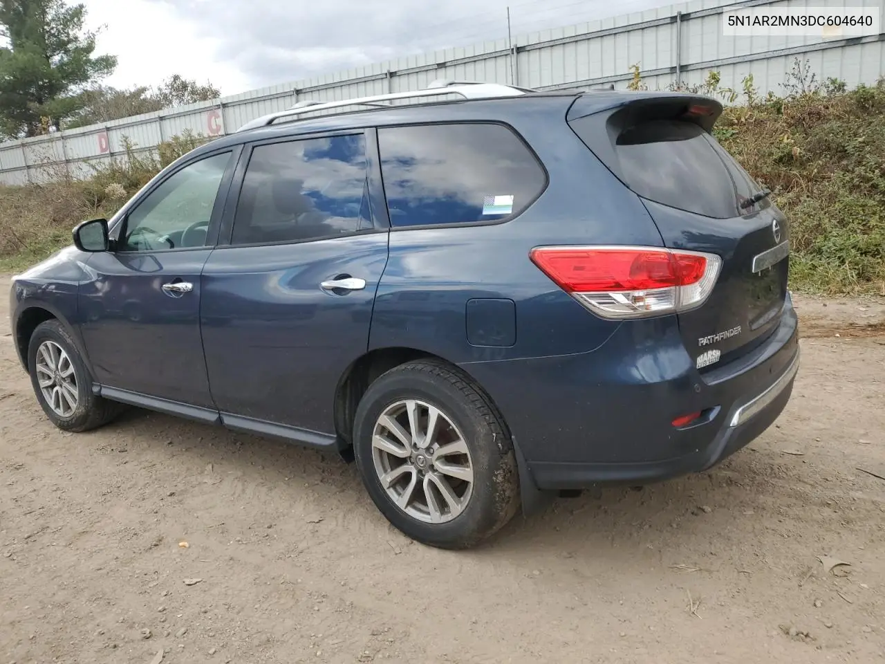 5N1AR2MN3DC604640 2013 Nissan Pathfinder S