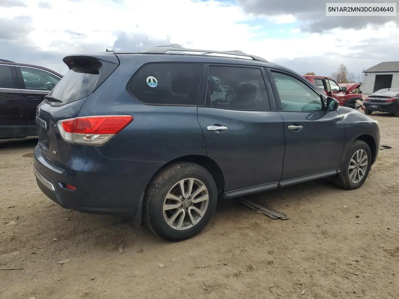 5N1AR2MN3DC604640 2013 Nissan Pathfinder S