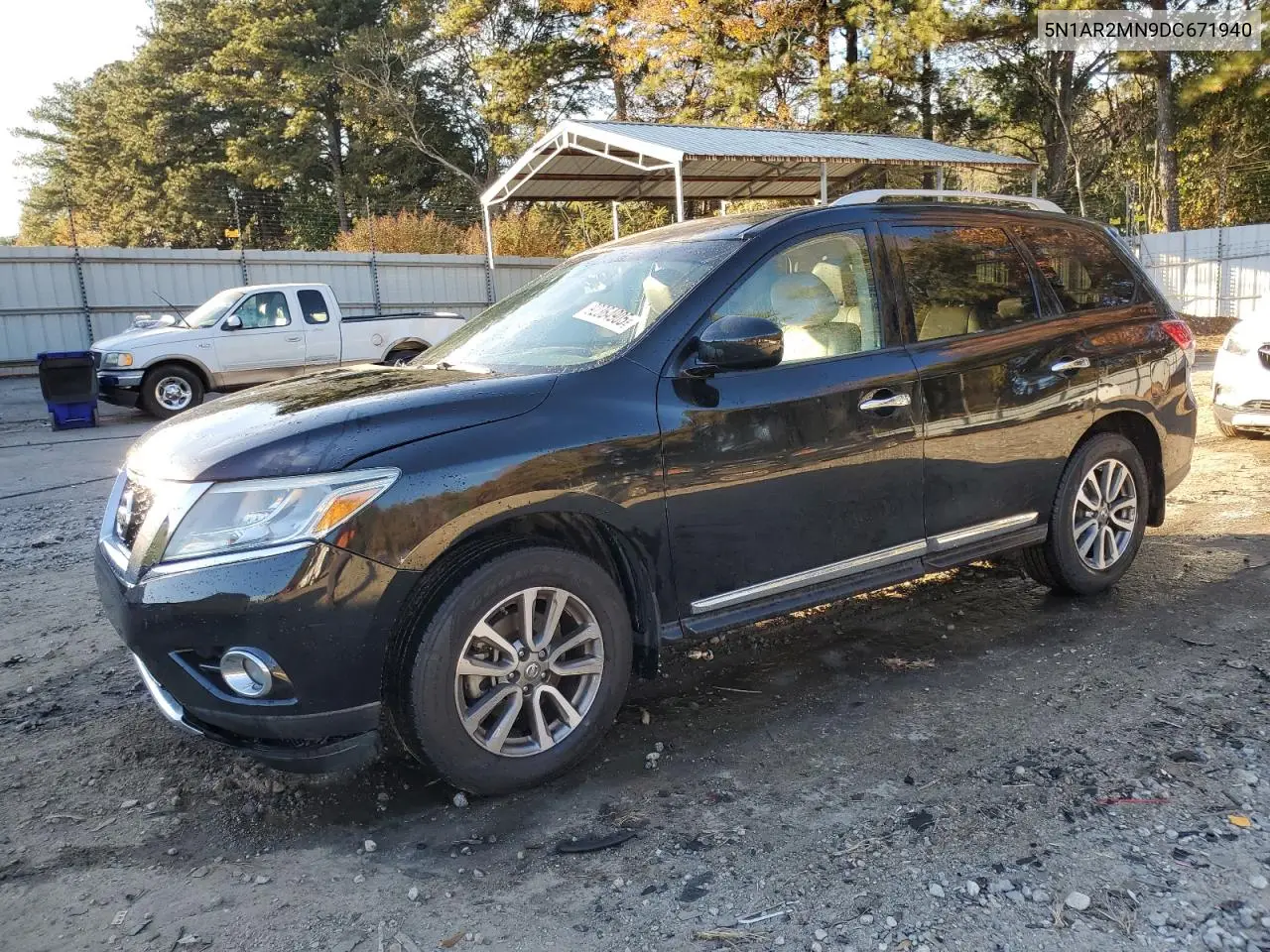 5N1AR2MN9DC671940 2013 Nissan Pathfinder S