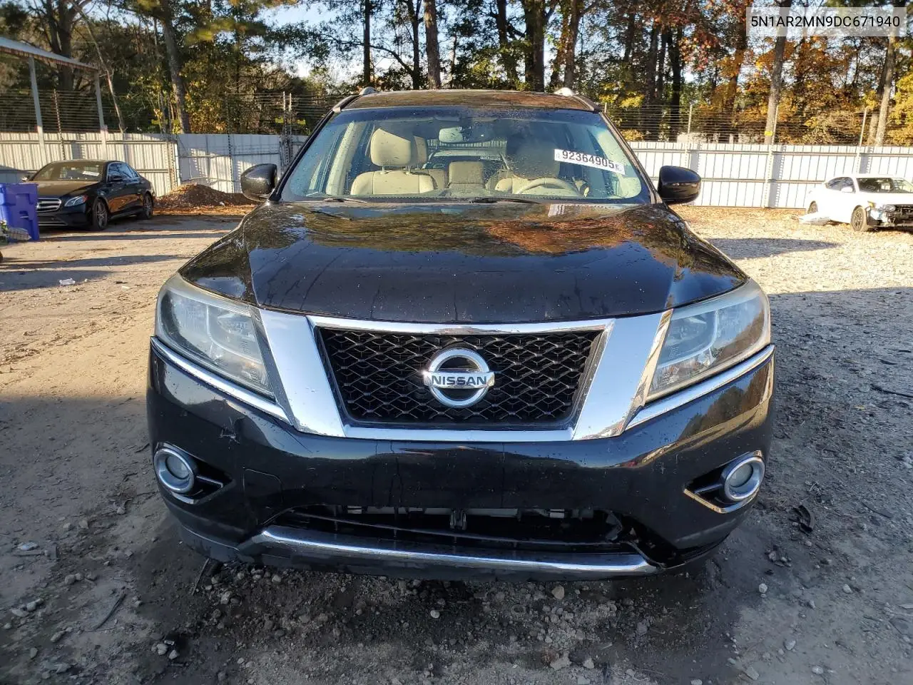 5N1AR2MN9DC671940 2013 Nissan Pathfinder S