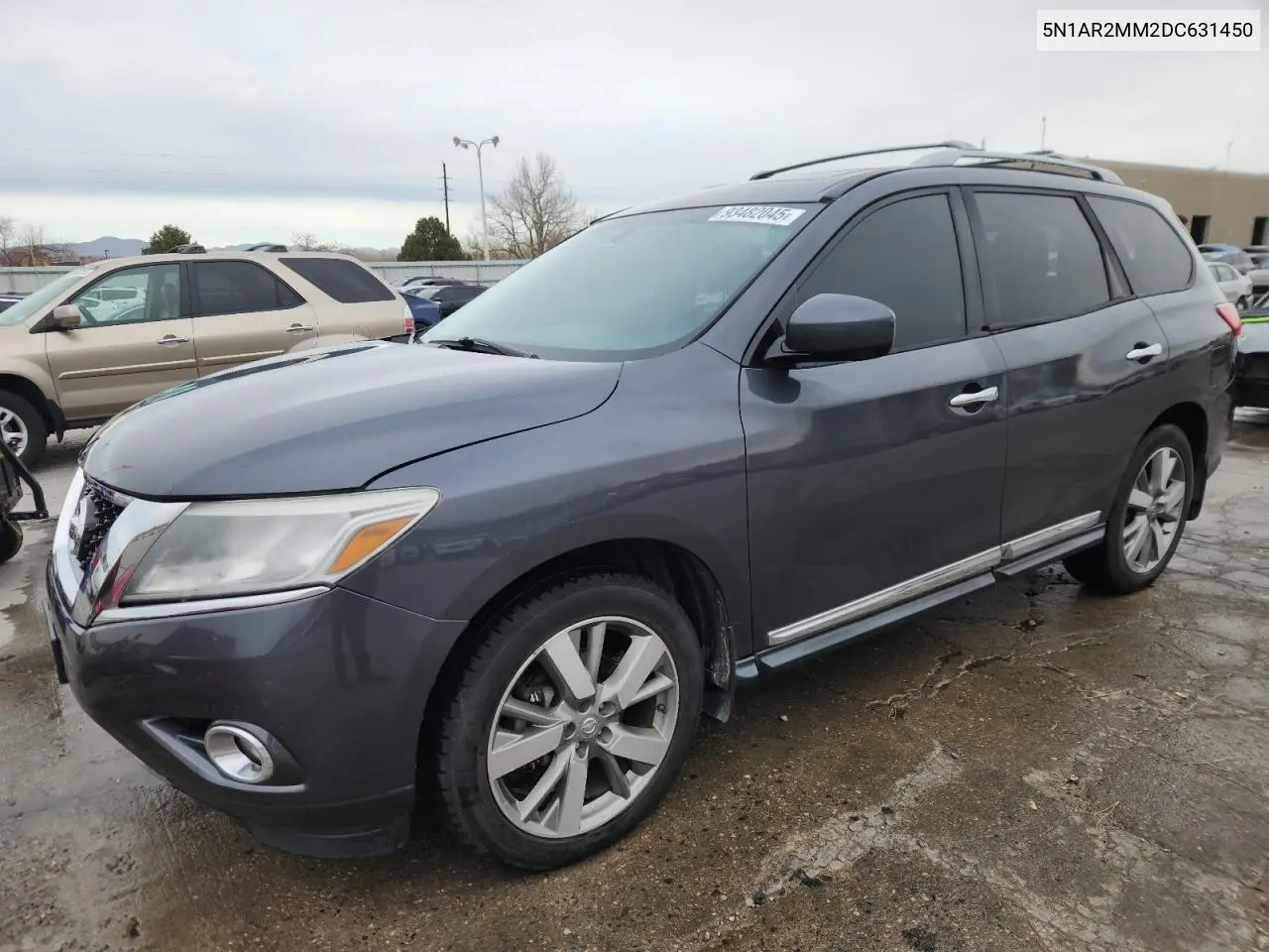 5N1AR2MM2DC631450 2013 Nissan Pathfinder S