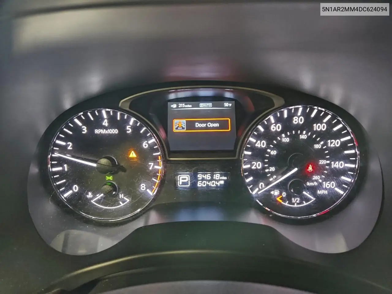 5N1AR2MM4DC624094 2013 Nissan Pathfinder S