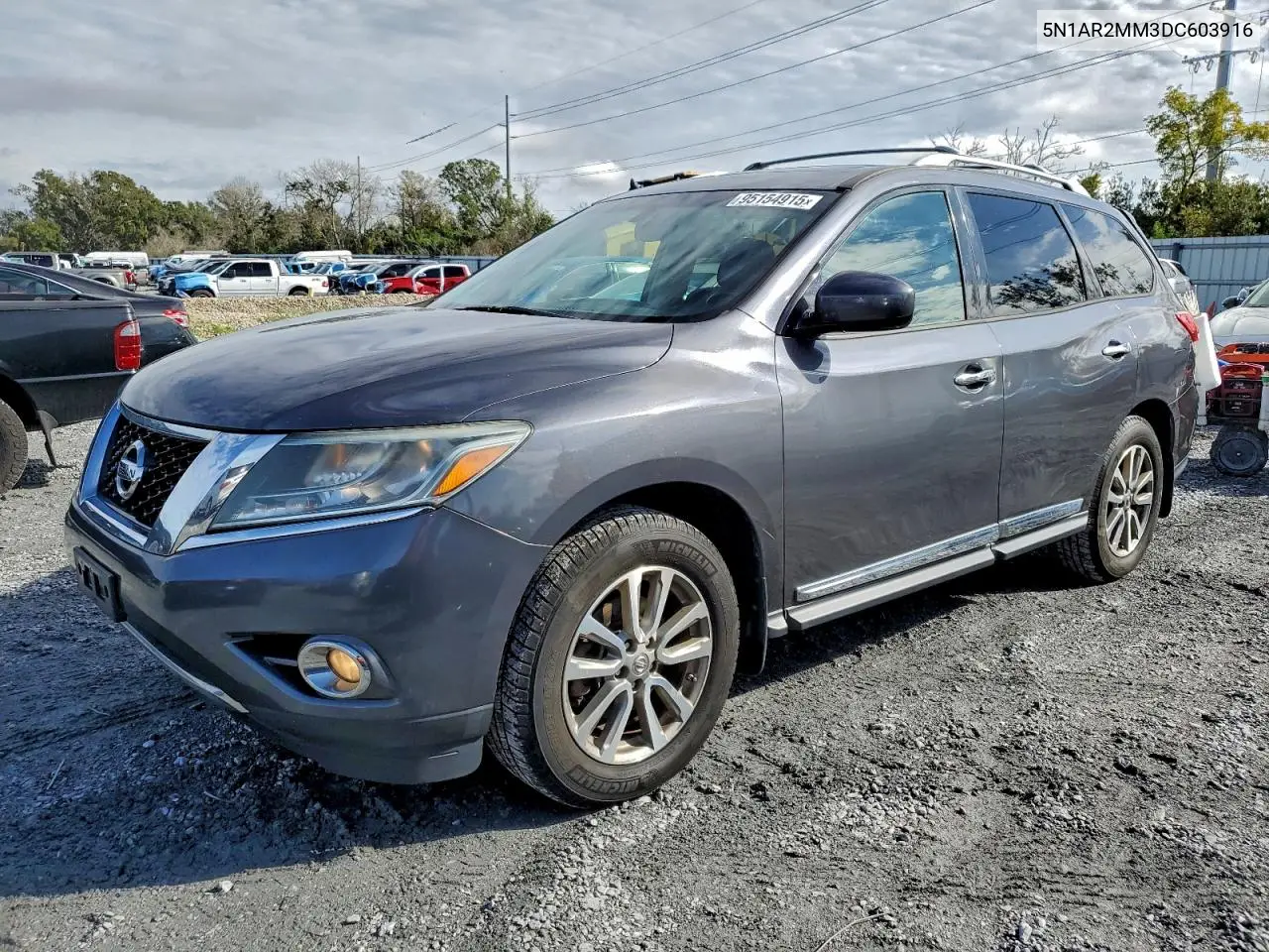 5N1AR2MM3DC603916 2013 Nissan Pathfinder S