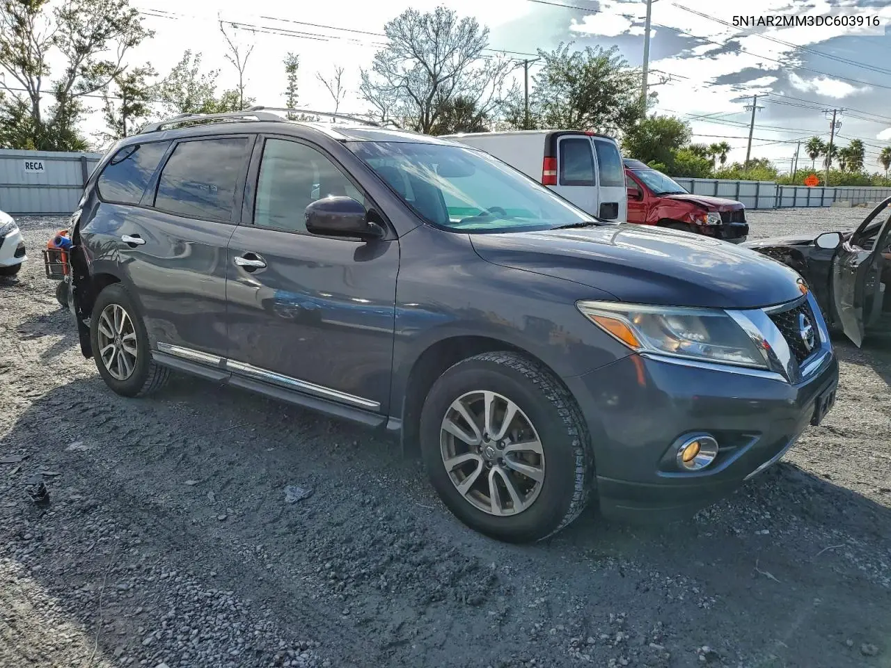 5N1AR2MM3DC603916 2013 Nissan Pathfinder S