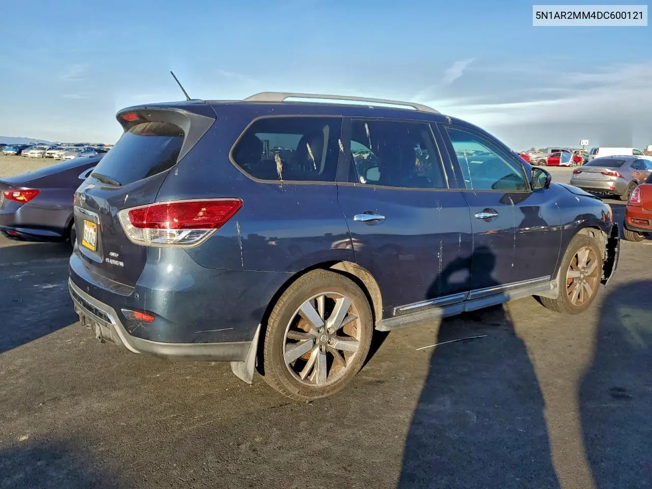 5N1AR2MM4DC600121 2013 Nissan Pathfinder S