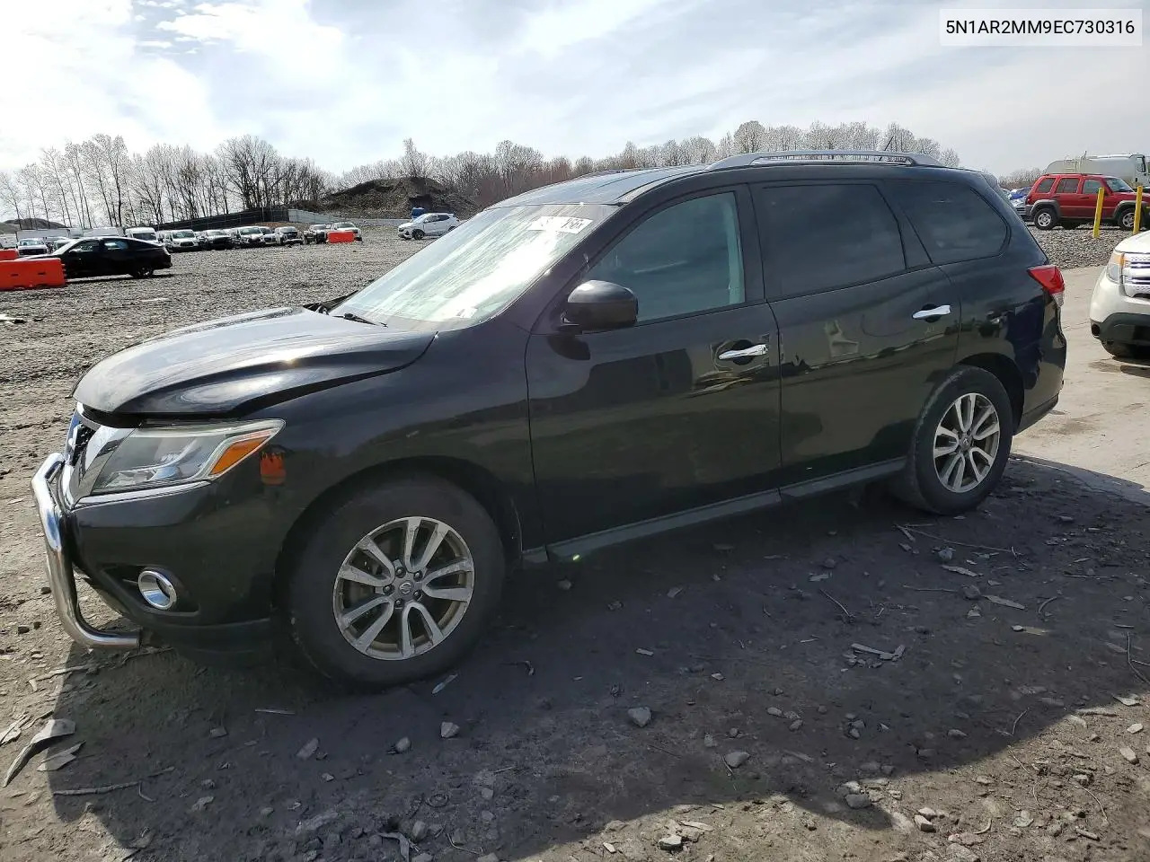 5N1AR2MM9EC730316 2014 Nissan Pathfinder Sv