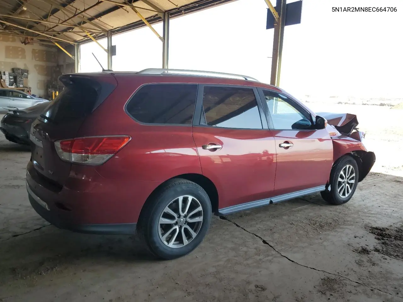 5N1AR2MN8EC664706 2014 Nissan Pathfinder S