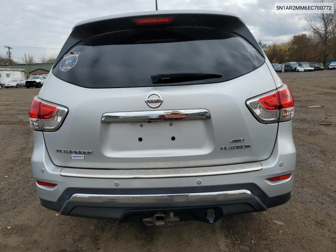 5N1AR2MM6EC700772 2014 Nissan Pathfinder S
