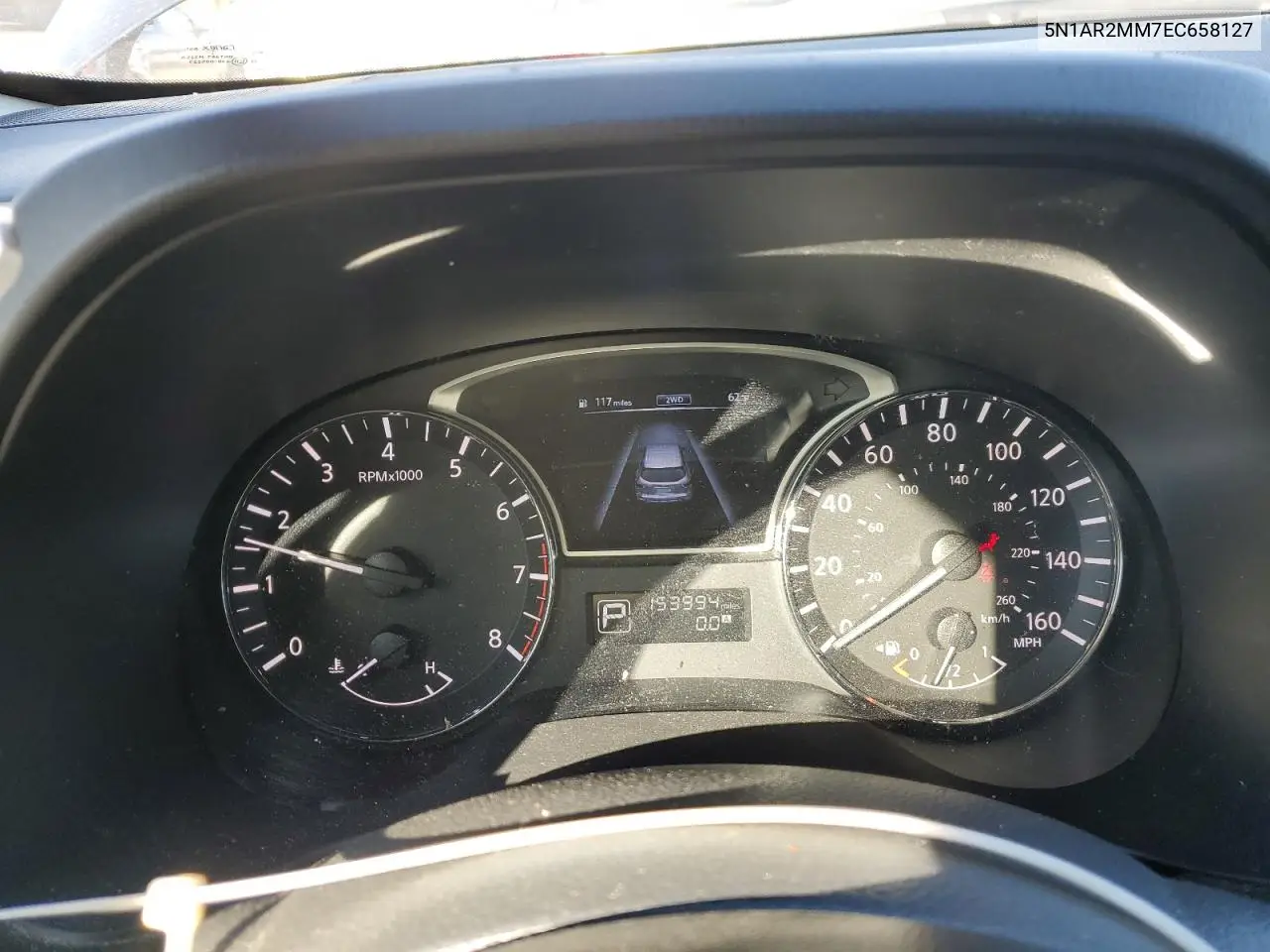 5N1AR2MM7EC658127 2014 Nissan Pathfinder S