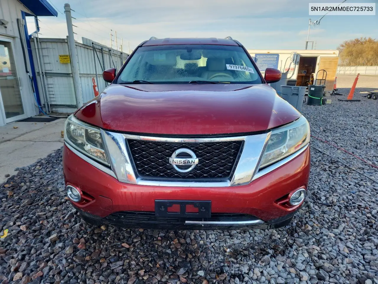 5N1AR2MM0EC725733 2014 Nissan Pathfinder S