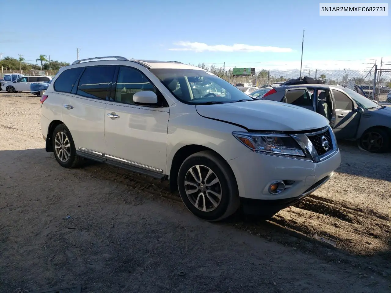 5N1AR2MMXEC682731 2014 Nissan Pathfinder S