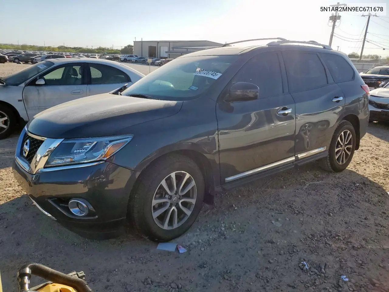 5N1AR2MN9EC671678 2014 Nissan Pathfinder S