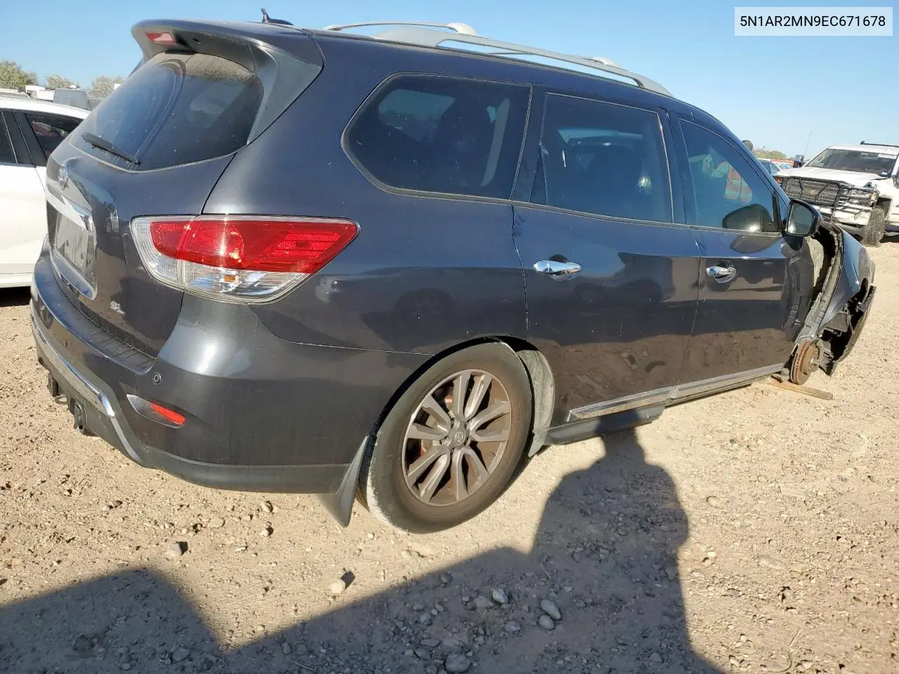 5N1AR2MN9EC671678 2014 Nissan Pathfinder S