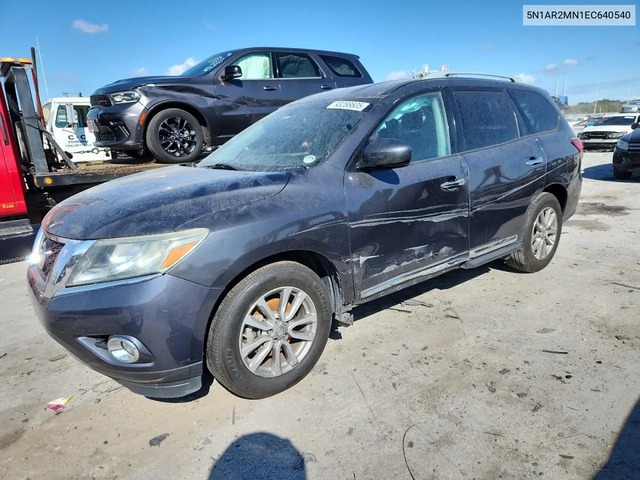 5N1AR2MN1EC640540 2014 Nissan Pathfinder S